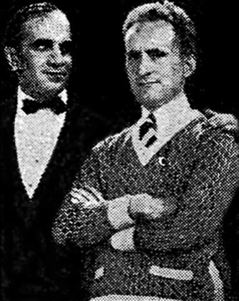 George Groves with Al Jolson