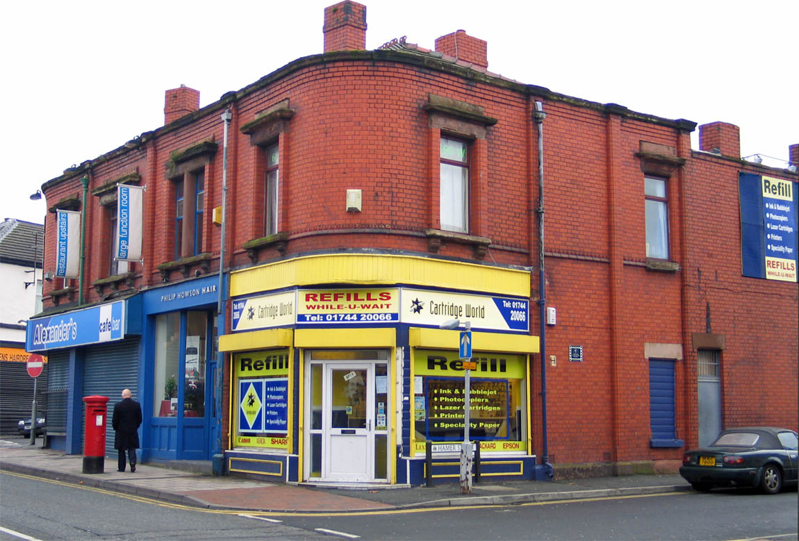 57 Duke Street, St Helens at the corner of Hamer Street where George Groves was born 57 Duke Street, St Helens at the corner of Hamer Street where George Groves was born