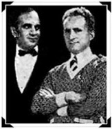 George Groves and Al Jolson