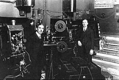 Danish engineers Axel Petersen and Arnold Poulsen Danish engineers Axel Petersen and Arnold Poulsen