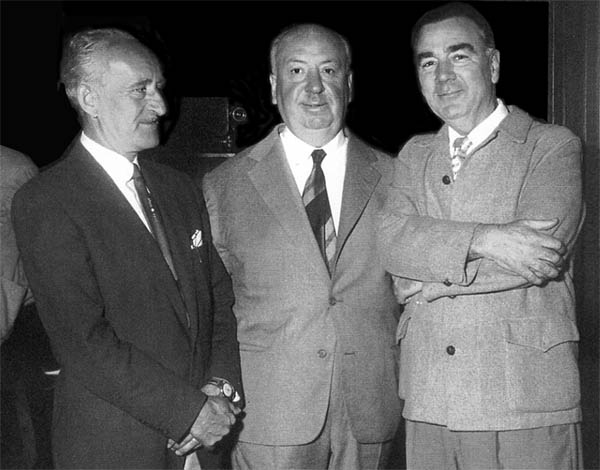 George Groves, Alfred Hitchcock and Sidney Romberg George Groves, Alfred Hitchcock and Sidney Romberg'
