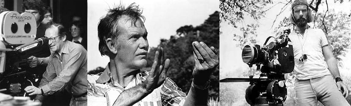 Sidney Lumet, Sam Peckinpah and Michael Wadleigh Sidney Lumet, Sam Peckinpah and Michael Wadleigh
